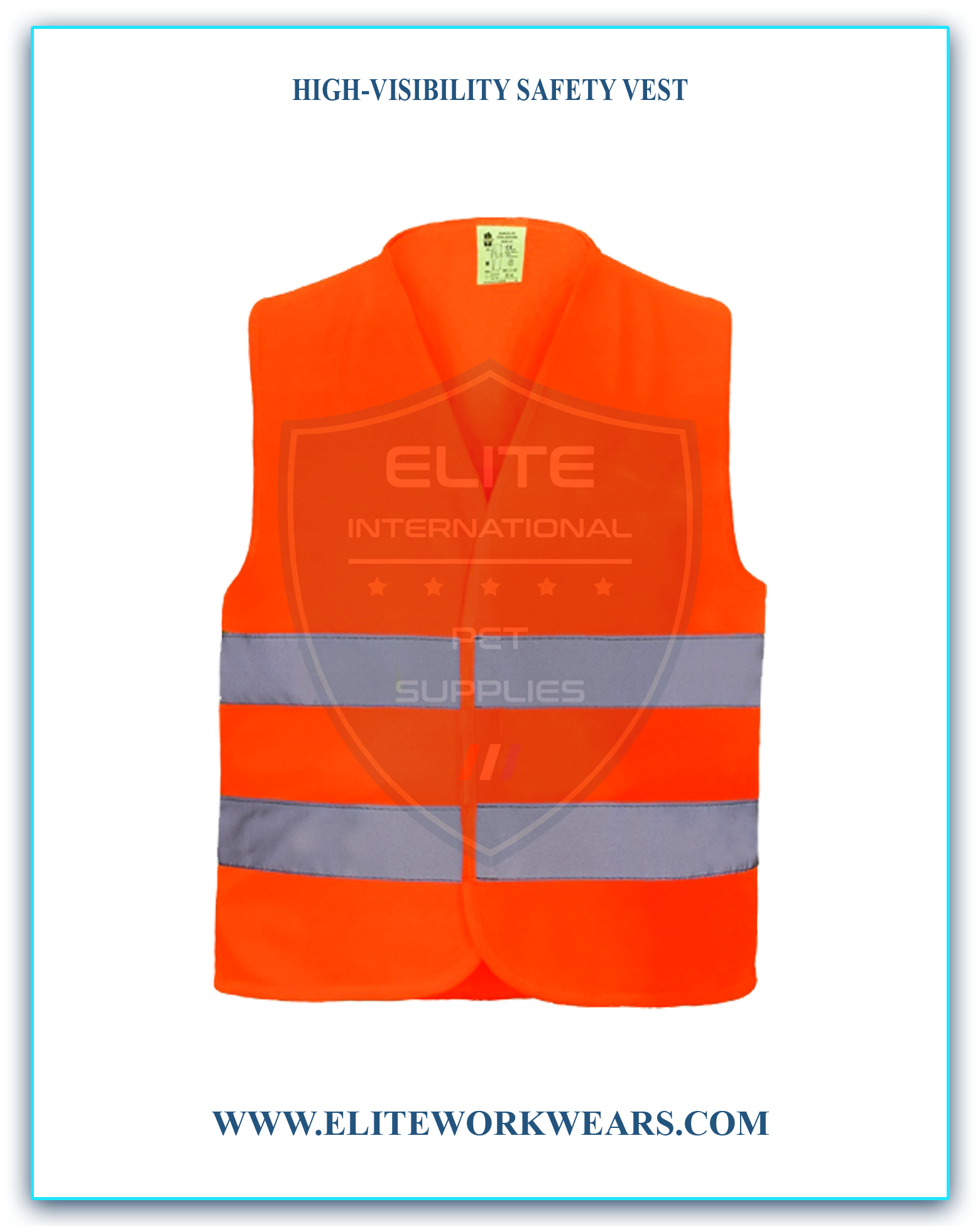 HIGH-VISIBILITY SAFETY VEST