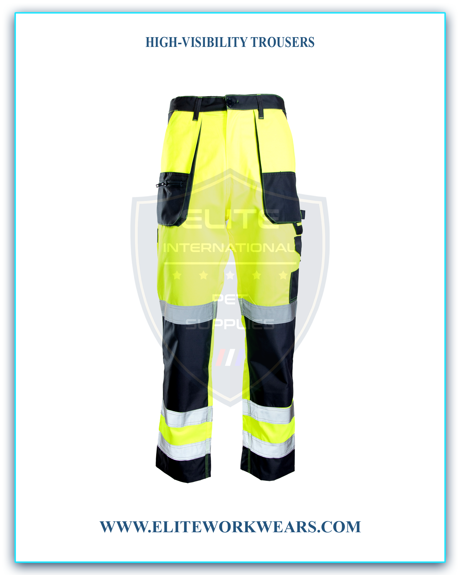 HIGH-VISIBILITY TROUSER