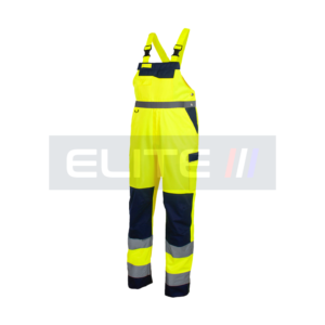 HIGH-VISIBILITY SAFETY BIB OVERALL